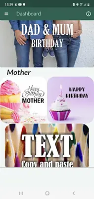 Happy Birthday Mother android App screenshot 9