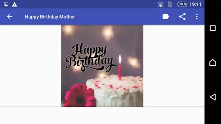 Happy Birthday Mother android App screenshot 5