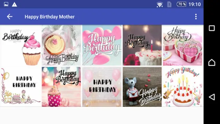 Happy Birthday Mother android App screenshot 7